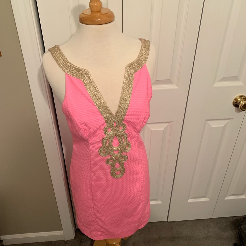 Lilly Pulitzer Pink Pout Emery Shift